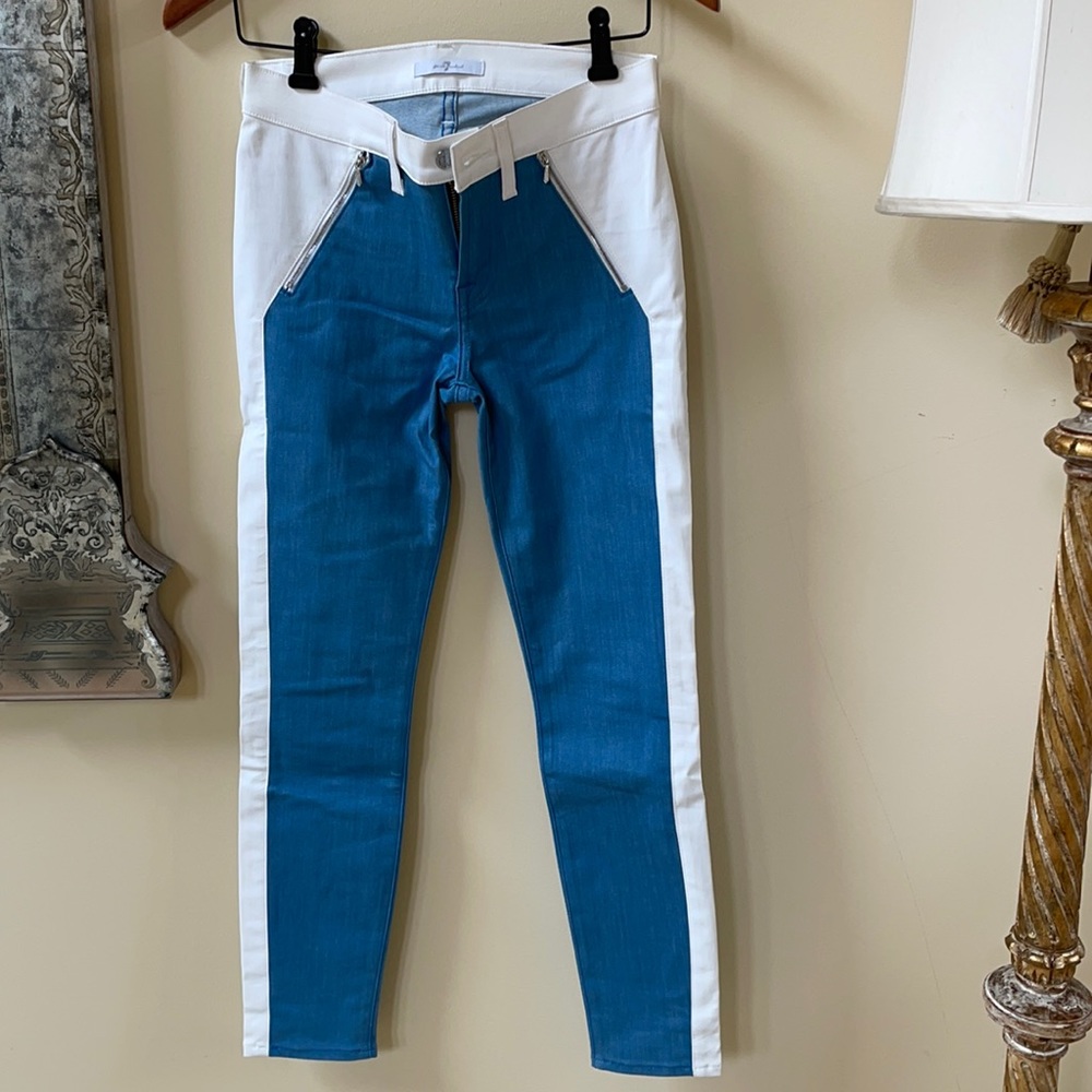 7 for all man kind light jeans
